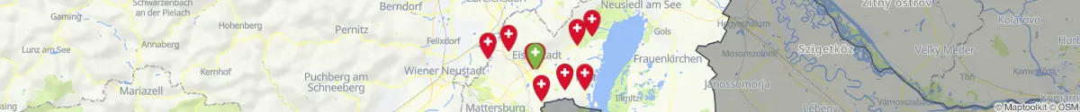 Map view for Pharmacies emergency services nearby Stotzing (Eisenstadt-Umgebung, Burgenland)